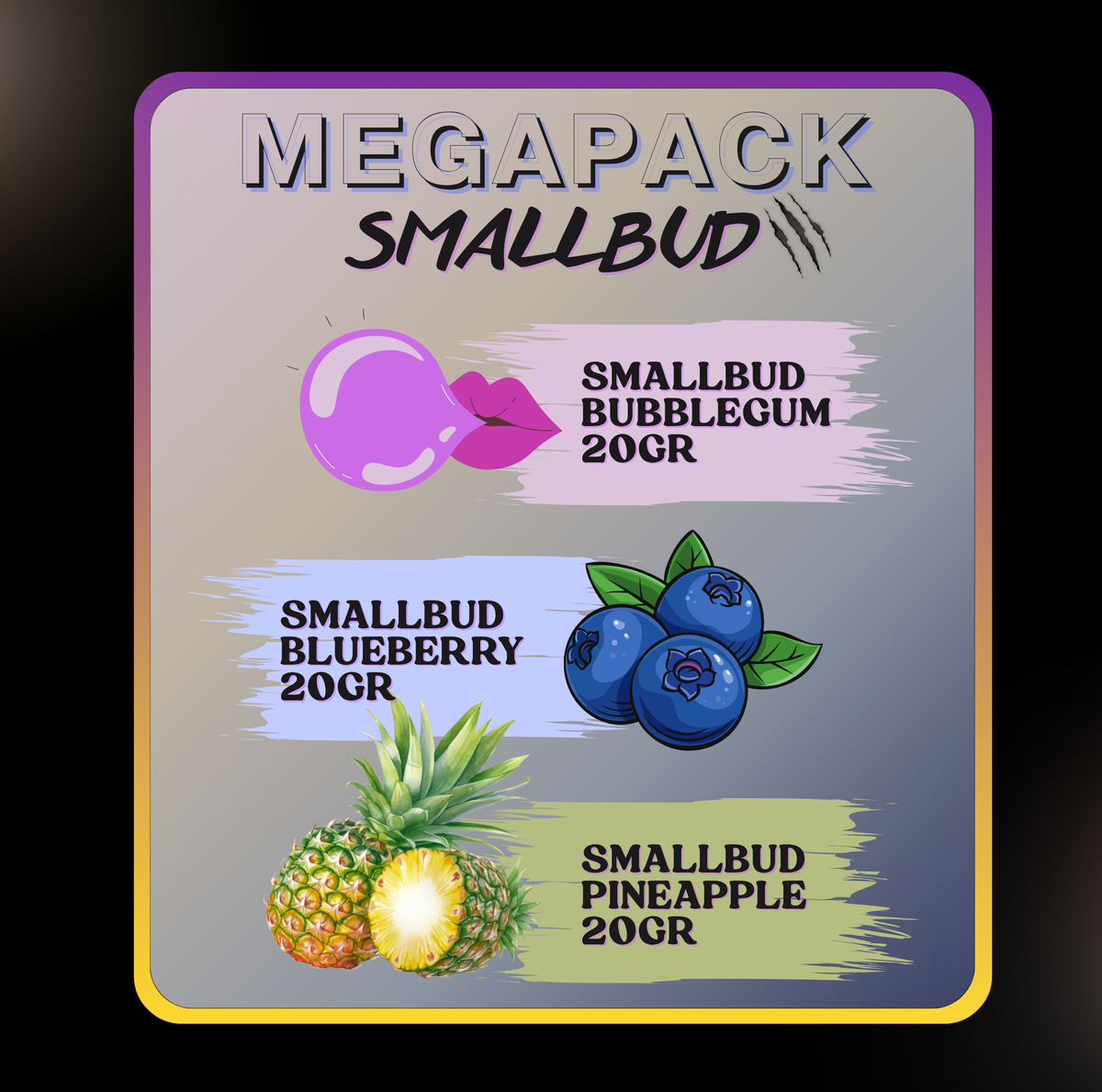 Mega Pack SmallBud 60G