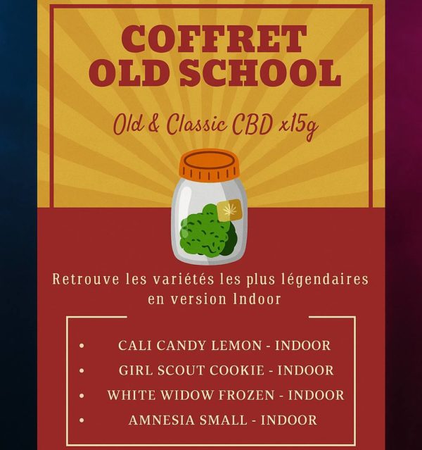Coffret Old School Premium 15G