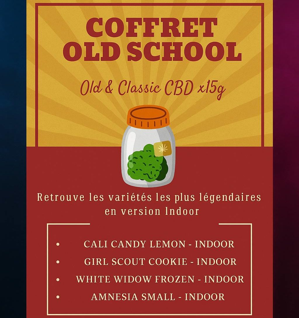 Coffret Old School Premium 15G