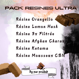 Pack Résines Ultra 18G